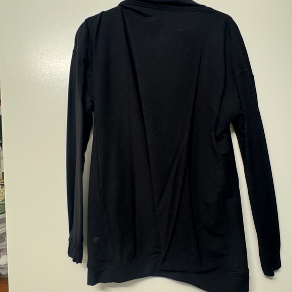Lululemon Black Cowlneck Sweatshirt - Picture 5 of 6